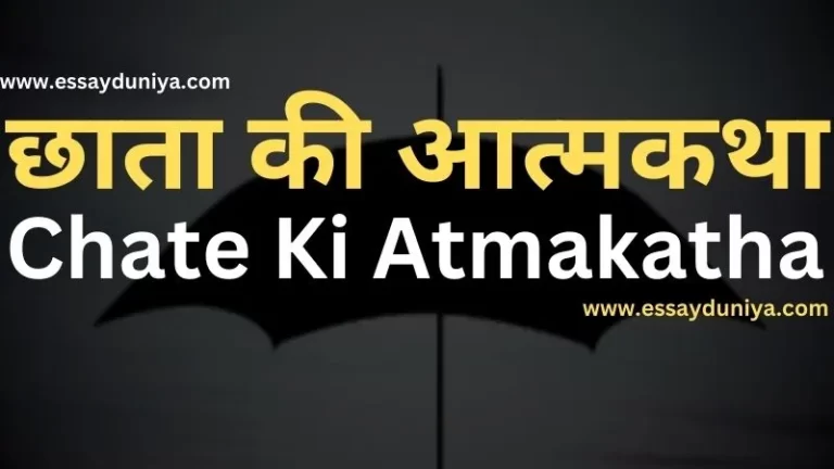 Chate Ki Atmakatha in Hindi